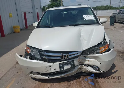 2015 Honda Odyssey Touring/Touring Elite z USA, uszkodzony, nr VIN 5FNRL5H98FB094038